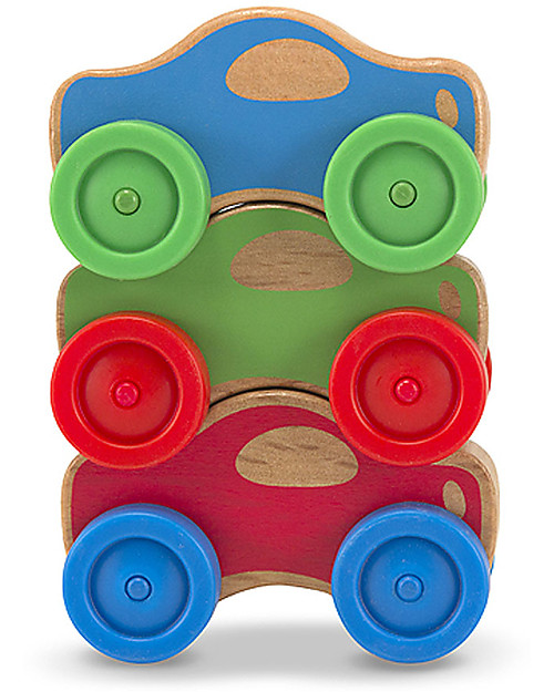 wooden stacking cars